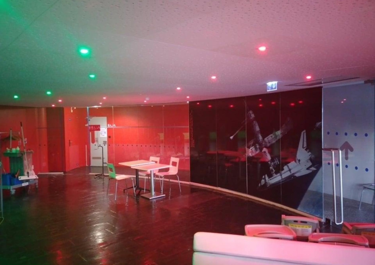 Cité de l’espace Toulouse - Vues des spots du restaurant, zone réhabitée