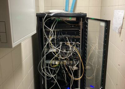 Réfection de baies informatique